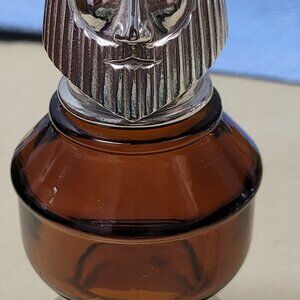 Vintage Avon silver top KING chess piece collectible bottle